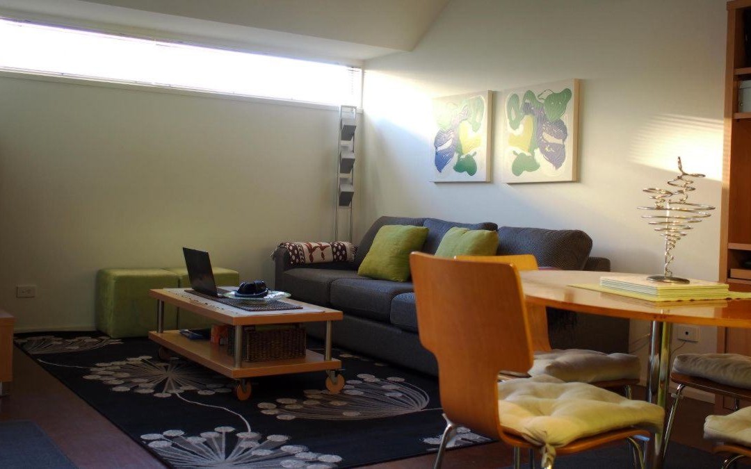 Stay In StKilda Living room Waterloo apartment